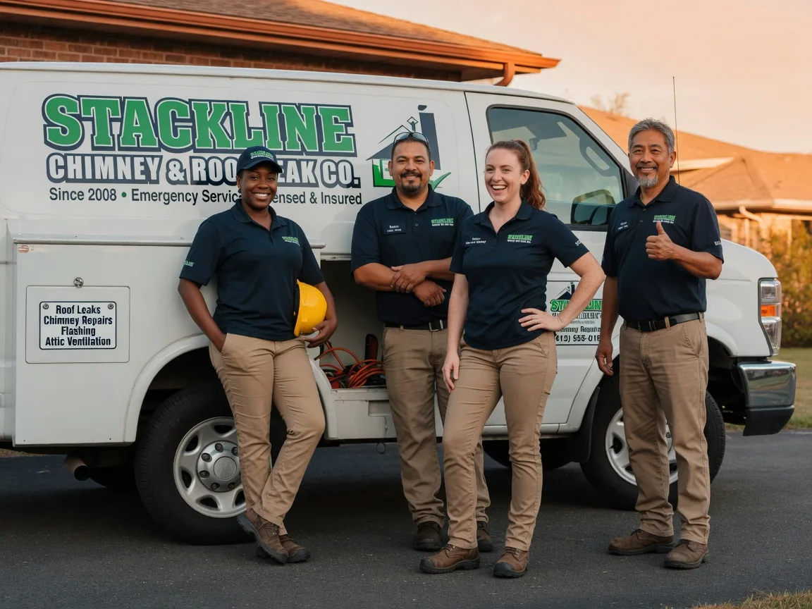 Chimney flashing repair company in Columbiaville, MI